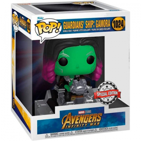 Colectie - Funko POP Marvel Avengers Infinity War Guardians Ship Gamora Exclusive