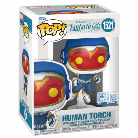 Funko POP Marvel Los 4 Fantasticos Antorcha Humana [1]