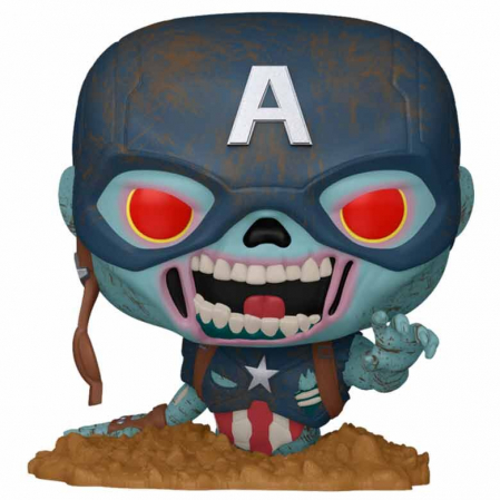 Precomanda 70 de lei - Funko POP Marvel - Marvel Zombies Capitan America
