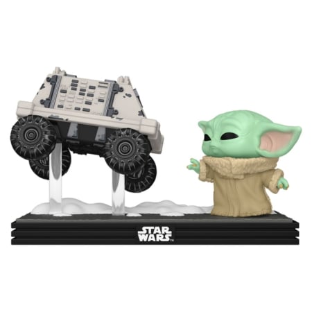 Colectie - Funko POP Moments Star Wars: The Mandalorian & Grogu - Grogu with Polar Mouse Droid