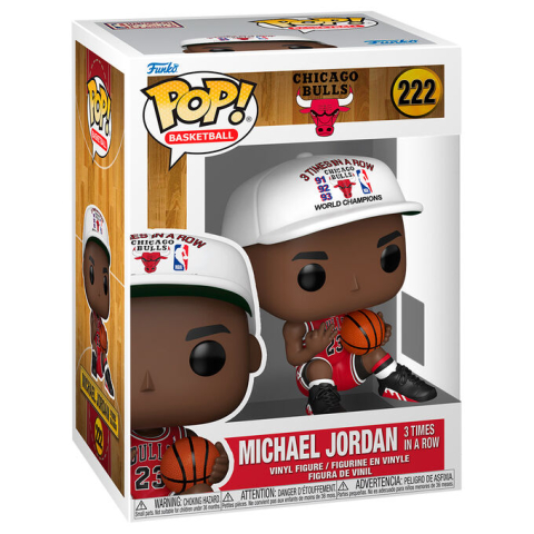 Funko POP NBA Chicago Bulls Michael Jordan 3 Times in a Row [1]