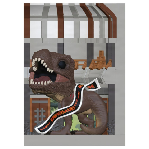 Figurine de colectie - Funko POP Nooks Jurassic Park T. Rex in Visitor Center