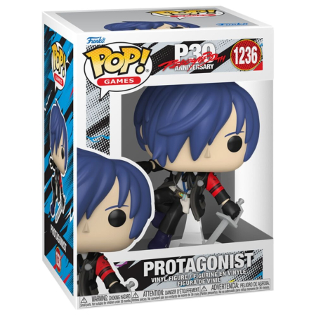 Funko POP Persona 3 Male Protagonist Makoto 30th Anniversary [1]