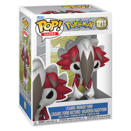 Funko POP Pokemon Lycanroc Midnight Form [1]