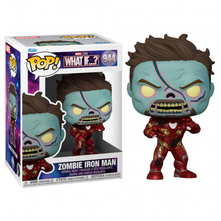 Oferte Limitate - Funko POP! POP Marvel What If Zombie Iron Man
