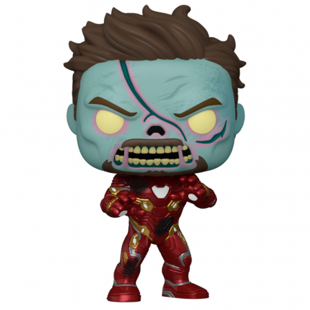 Funko POP! POP Marvel What If Zombie Iron Man [2]