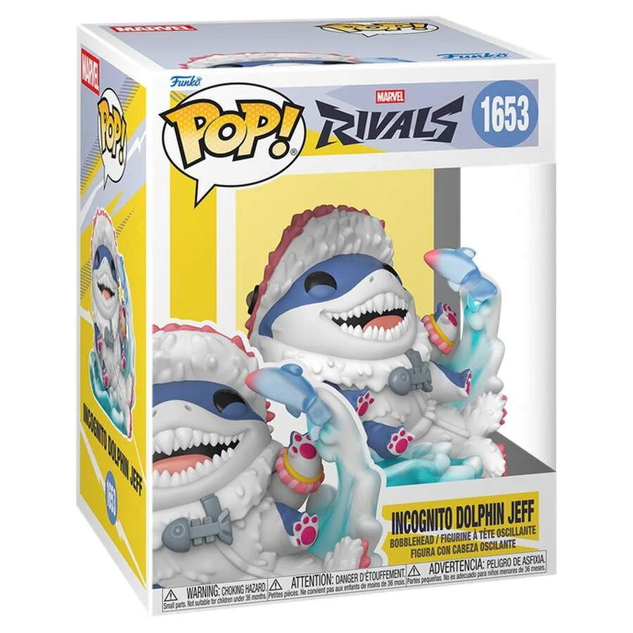 Funko POP Premium Marvel Rivals Incognito Dolphin Jeff [1]