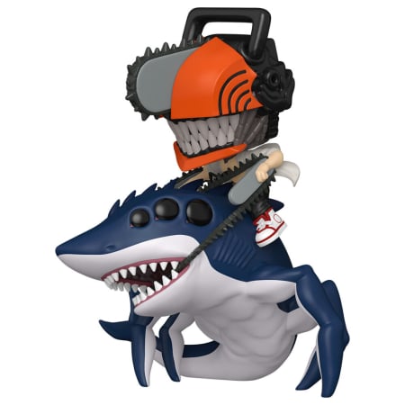 Figurine de colectie - Funko POP Rides Deluxe Chainsaw Man Arc Chainsaw Man & Beam