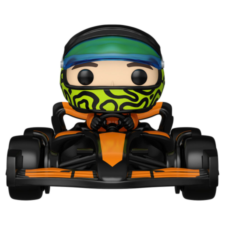 Figurine de colectie - Funko POP Rides Super Deluxe Racing McLaren Lando Norris with McLaren MCL39