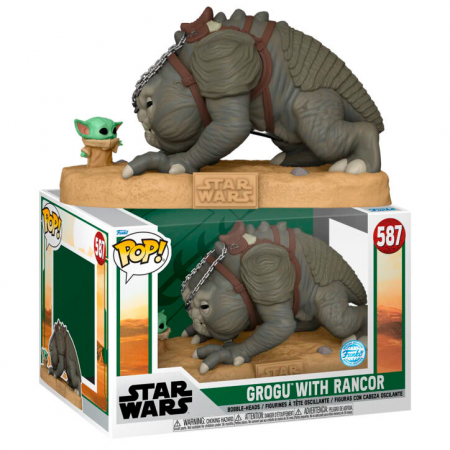 Colectie - Funko POP Star Wars Grogu with Rancor Exclusive