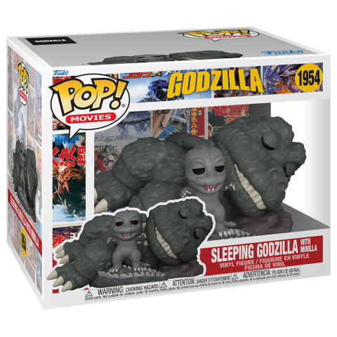 Funko POP Super Godzilla Sleeping Godzilla with Minilla [1]