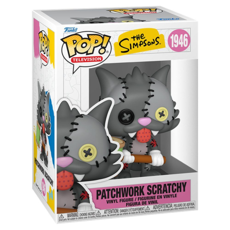 Funko POP The Simpsons Patchwork Scratchy [1]