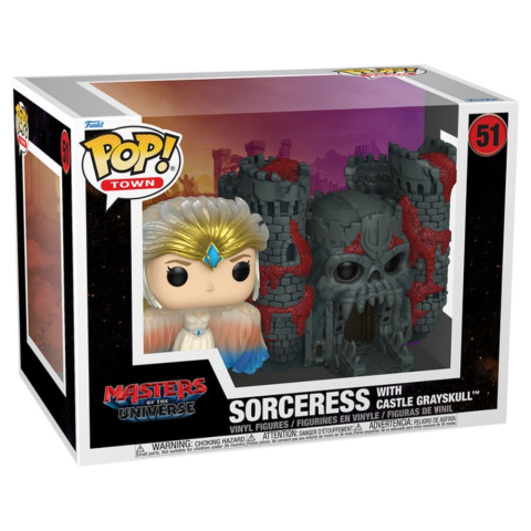 Funko POP Town Masters of the Universe Sorceress with Castle Grayskull Live Action [1]
