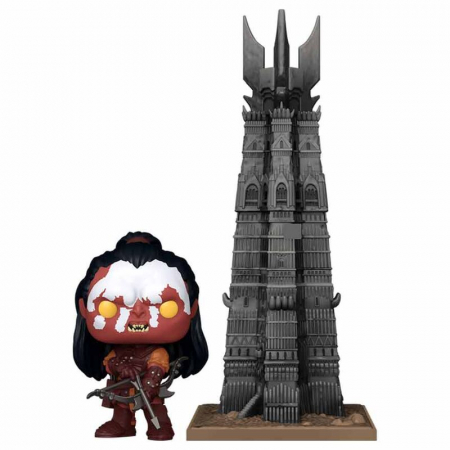 Colectie - Funko POP Town Stapanul Inelelor Lurtz cu Orthanc