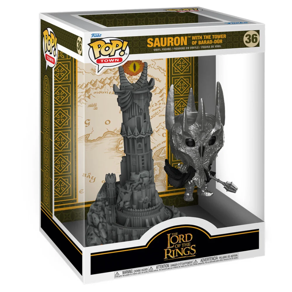 Figurine de colectie - Funko POP Town The Lord of the Rings Sauron