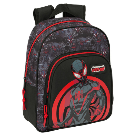 Ghiozdane copii - Ghiozdan adaptabil Marvel Spiderman Miles Morales 33cm