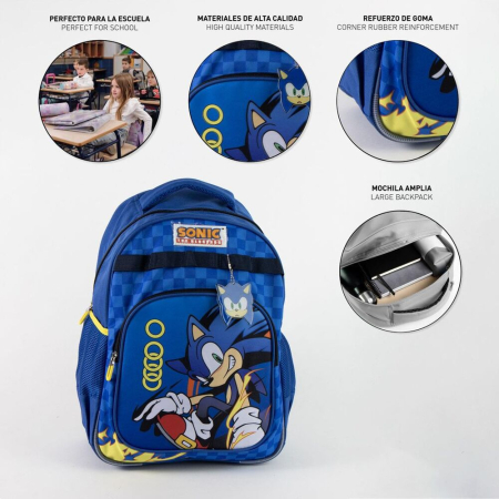 Ghiozdan adaptabil Sonic the Hedgehog 42cm [2]