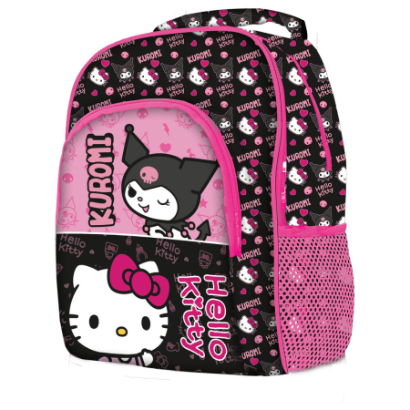 Ghiozdan Kuromi & Hello Kitty 42cm [2]