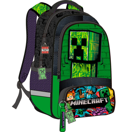 Scoala si Papetarie - Ghiozdan Minecraft 42cm