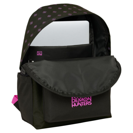 Ghiozdan negru Kpop Demon Hunters 31x43x13cm [3]