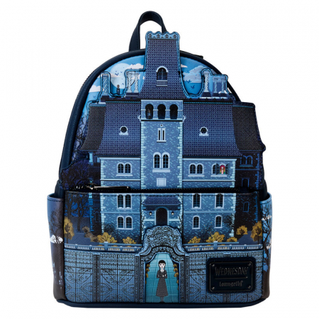 Ghiozdane copii - Ghiozdan Nevermore Academy Wednesday Loungefly