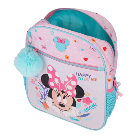 Ghiozdan noua colectie Happy To Be Me Minnie Disney 33cm adaptable [3]