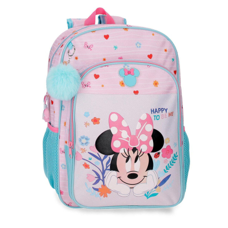 Scoala si Papetarie - Ghiozdan noua colectie Happy To Be Me Minnie Disney 40cm adaptable