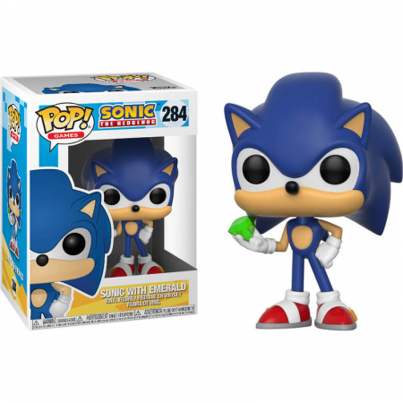 Reduceri - Figurina Funko Pop! Sonic The Hedgehog, Sonic with Emerald