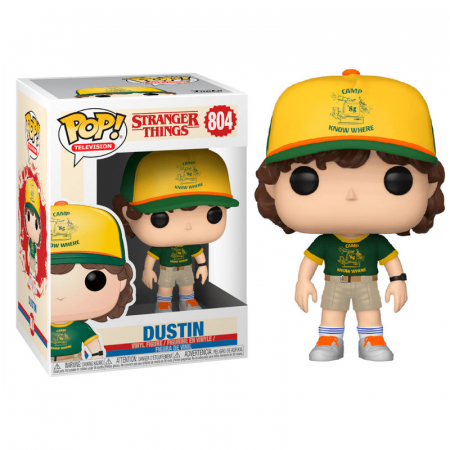Reduceri - Figurina Funko Pop - Stranger Things Dustin At Camp