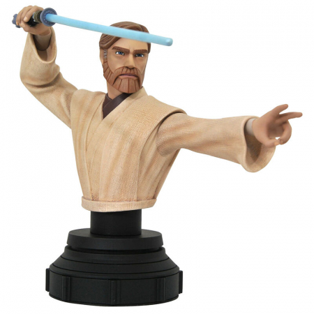 Statuete de colectie - Bust Obi Wan Star Wars Clone Wars 15cm