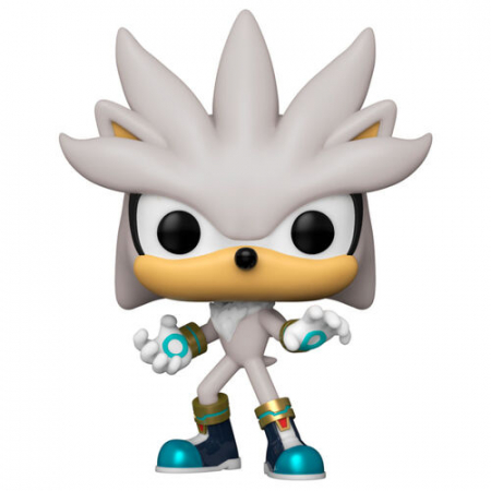 Figurina Sonic Silver Hedgehog, Funko, Pop 633, Vinil, 10 cm, 3 ani+ [1]