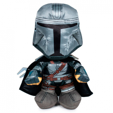 Jucarii din plus - Jucarie de Plus Warrior Mandalorian Star Wars 25cm