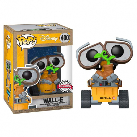 Figurine Exclusive - Figurina Wall-E POP! Earth Day Wall-E , 9 cm, Multicolor