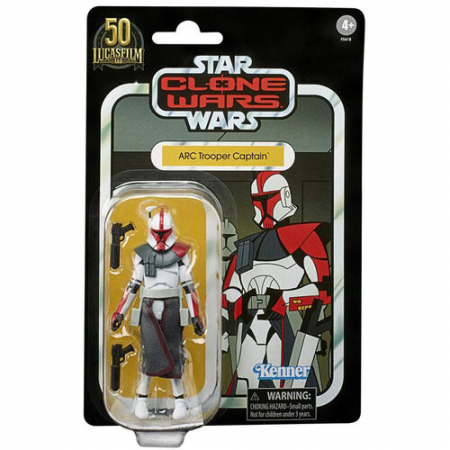 Figurine de colectie - Figurina Hasbro Arc Trooper Captain Star Wars Vintage 10cm