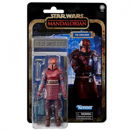 Figurine de colectie - Figurina The Armorer Star Wars The Mandalorian Black Series 15cm