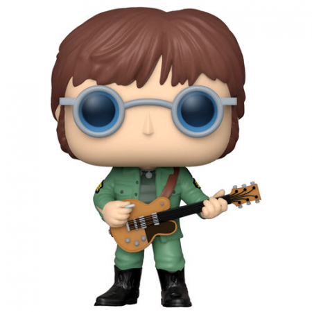 Figurina Funko POP - John Lennon - Military Jacket, Verde, 9.5 cm [2]