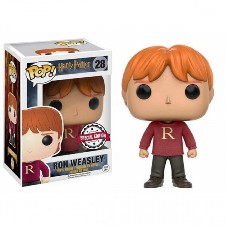 Colectie - Funko Pop: Harry Potter - Ron (in pulover) Exclusive