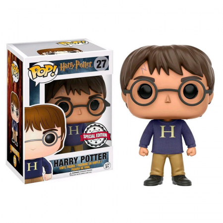 Figurine Exclusive - Funko Pop: Harry Potter - Harry Potter in pulover Exclusive