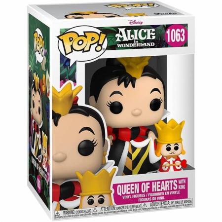 Figurina Funko POP Disney Alice în Tara Minunilor Regina cu Rege [2]