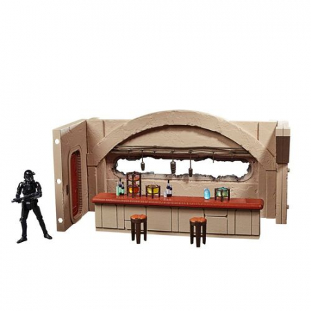 Scena Nevarro Cantina + figurina Imperial Death Trooper Mandalorian Star Wars [1]