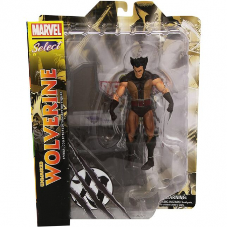 Figurina Lobezno demascat Marvel Select 18cm [1]