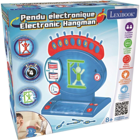 Joc electronic spanzuratoarea, Lexibook, 8+, Albastru [1]