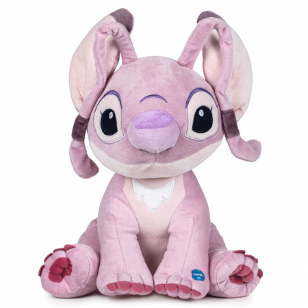 Jucarii din plus - Jucarie de Plus Angel Stitch Disney cu sunete soft 60 cm