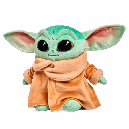Jucarii si jocuri - Jucarie de plus Baby Yoda Child Mandalorian Star Wars soft 25cm