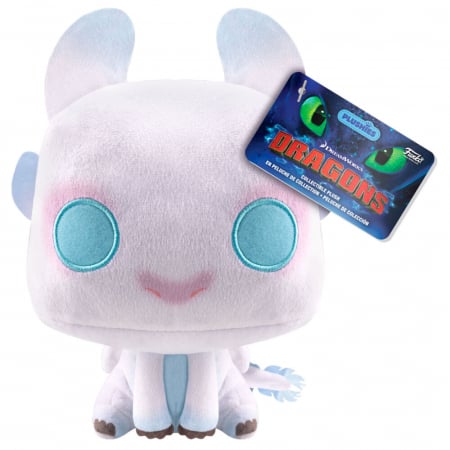 Jucarii din plus - Jucarie de Plus Funko How to Train Your Dragon 2 Light Fury 17cm