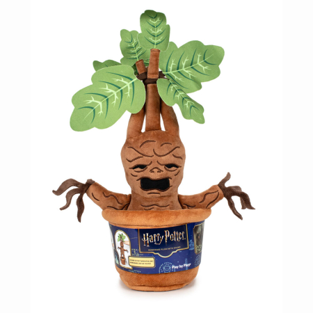 Jucarii si jocuri - Jucarie de plus Harry Potter Mandrake cu sunete 25cm