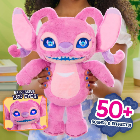 Jucarie de plus interactiva Disney Stitch Angel 35cm [6]
