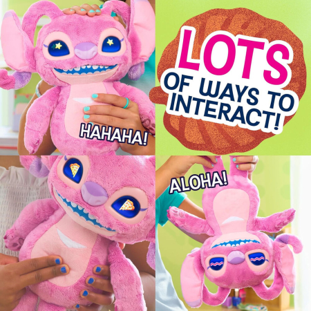 Jucarie de plus interactiva Disney Stitch Angel 35cm [5]