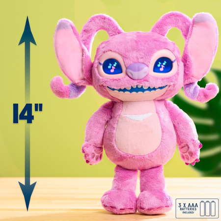 Jucarie de plus interactiva Disney Stitch Angel 35cm [4]
