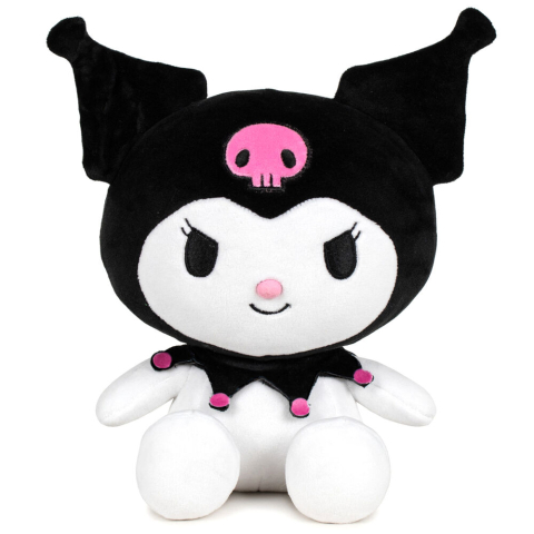 Jucarii si jocuri - Jucarie de Plus Kuromi Black Hello Kitty 22cm